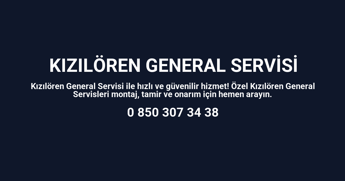 Kızılören General Servisi
